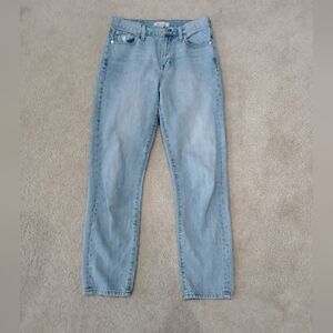Madewell Light Blue Straight Leg Perfect Summer Jean